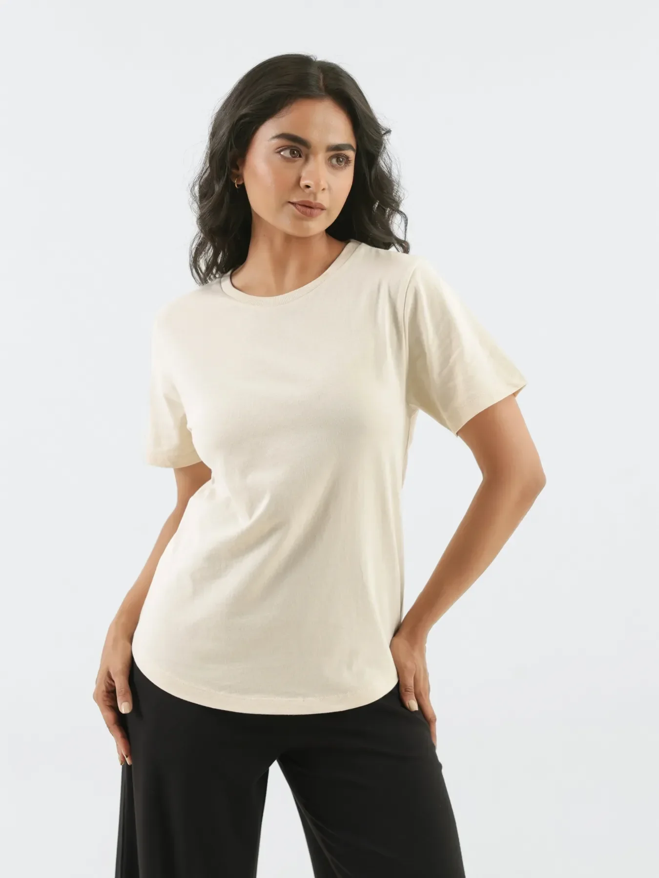 Buy Any 3 Women Round Neck T-shirt - Image 2