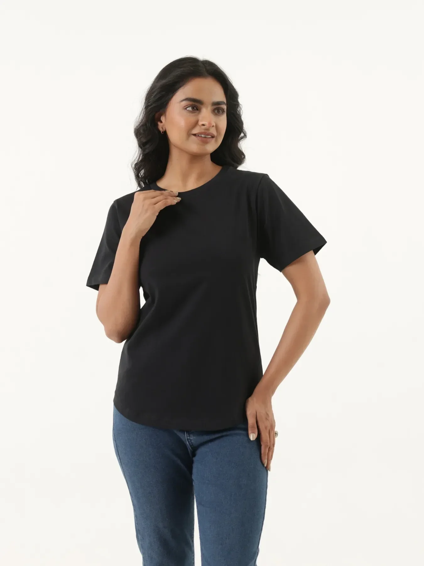 Buy Any 3 Women Round Neck T-shirt - Image 3