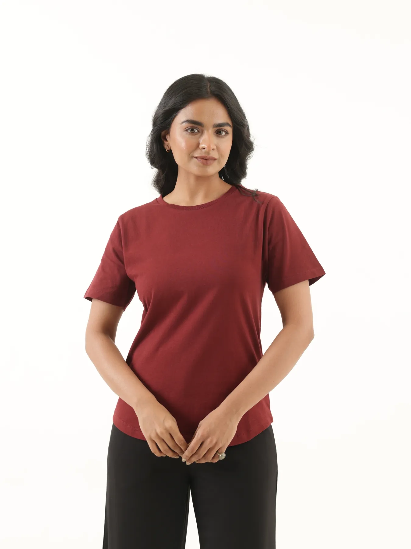 Buy Any 3 Women Round Neck T-shirt - Image 5