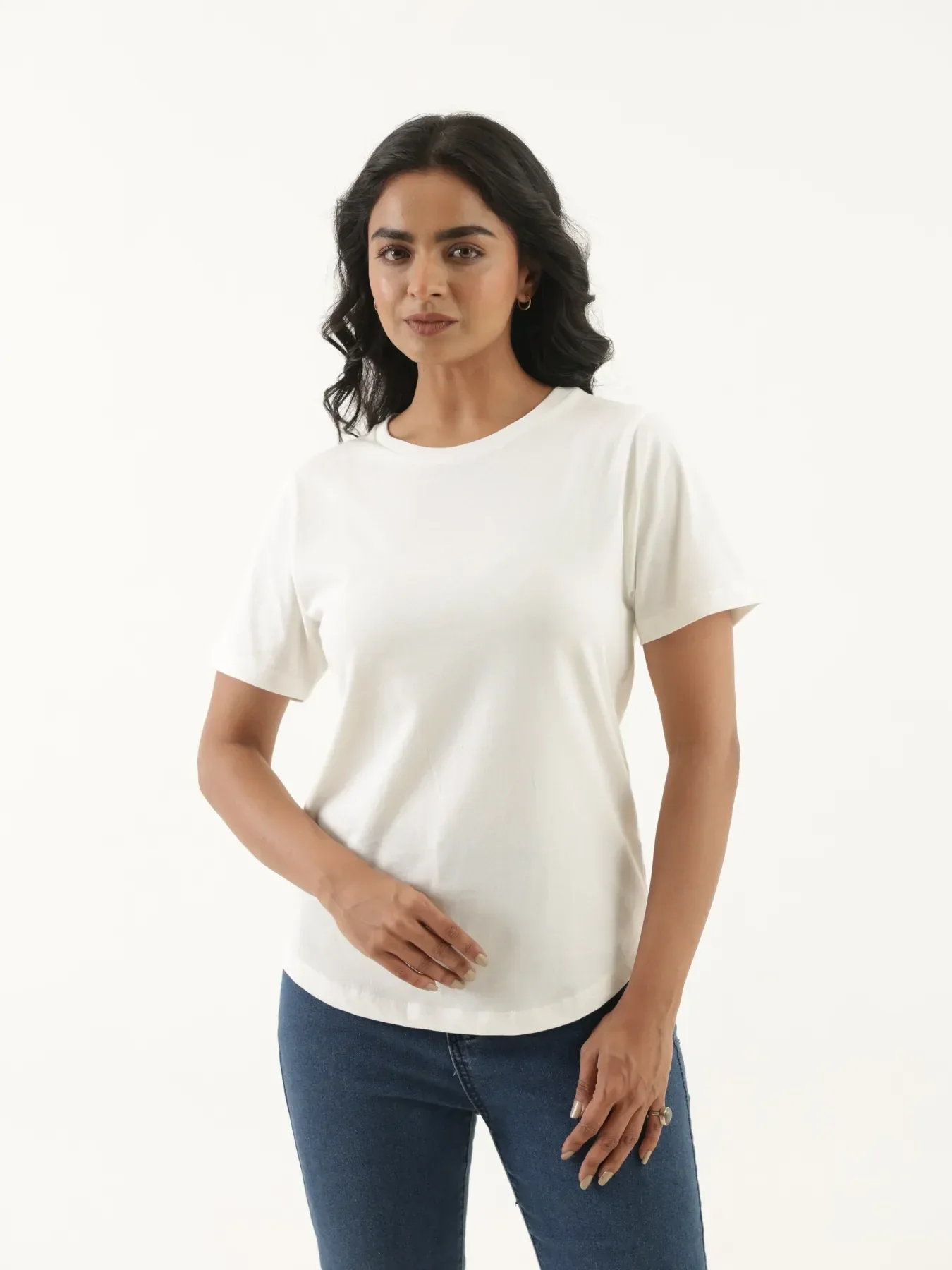 Buy Any 3 Women Round Neck T-shirt - Image 8