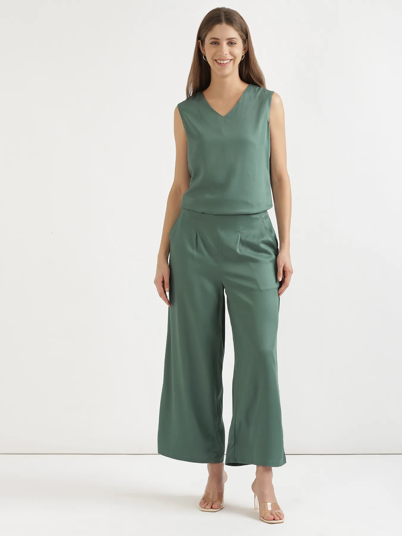 Women Jade Viscose Palazzo Pant - Image 10