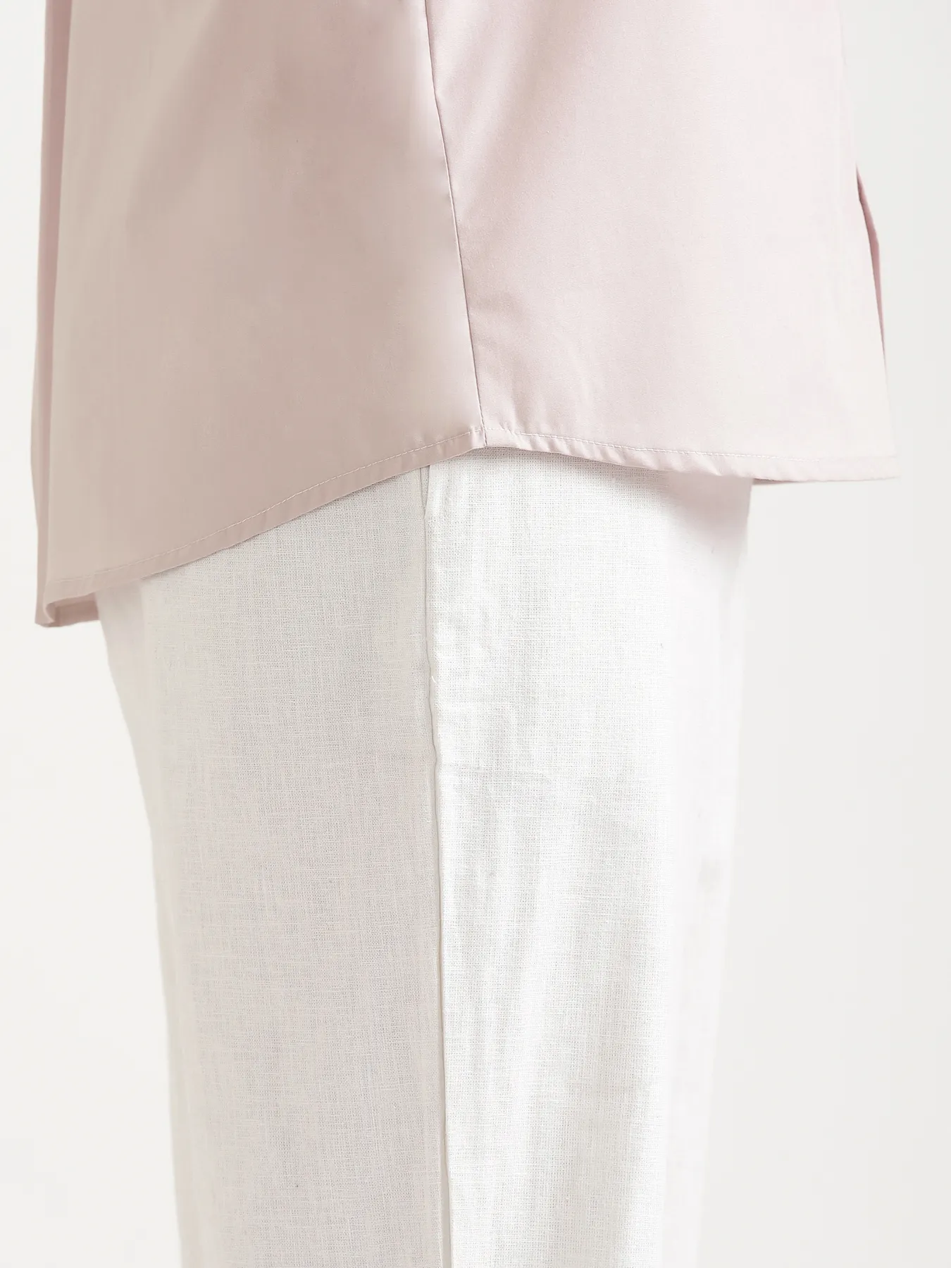 Men Mauve Pink Better Cotton Full Sleeve Shirt - Image 10