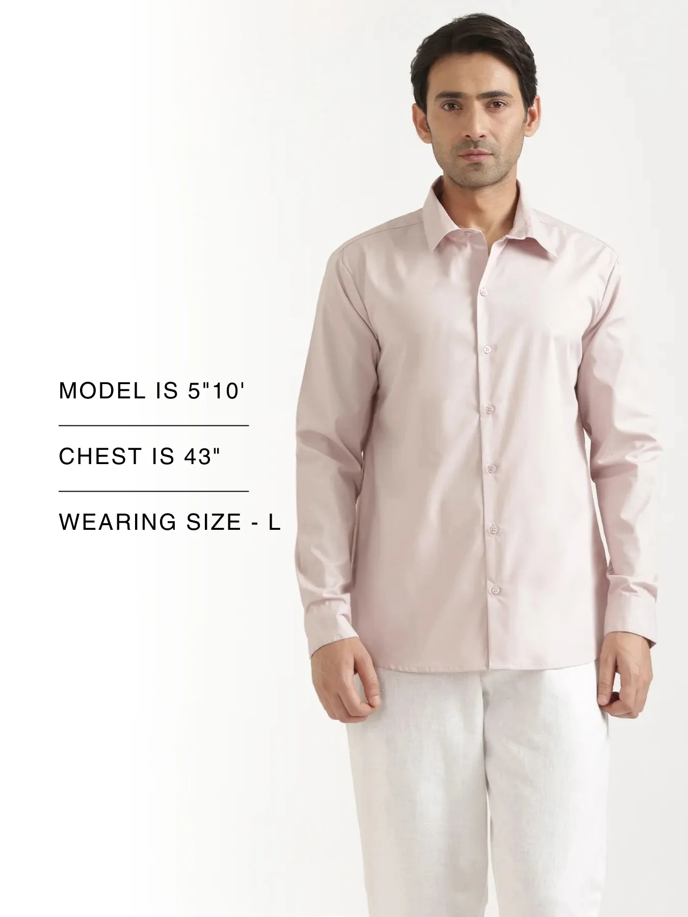 Men Mauve Pink Better Cotton Full Sleeve Shirt - Image 18