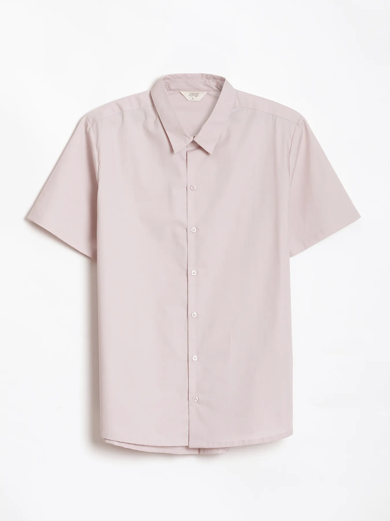 Men Mauve Pink Better Cotton Short Sleeve Shirt - Image 17