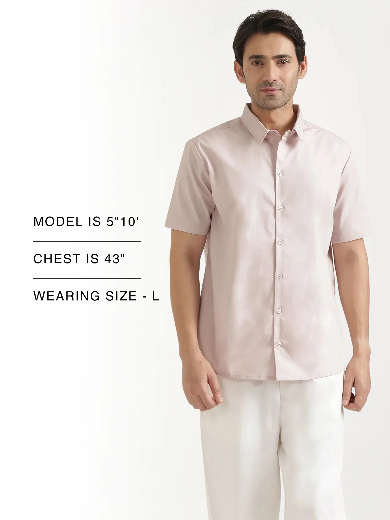 Men Mauve Pink Better Cotton Short Sleeve Shirt - Image 18