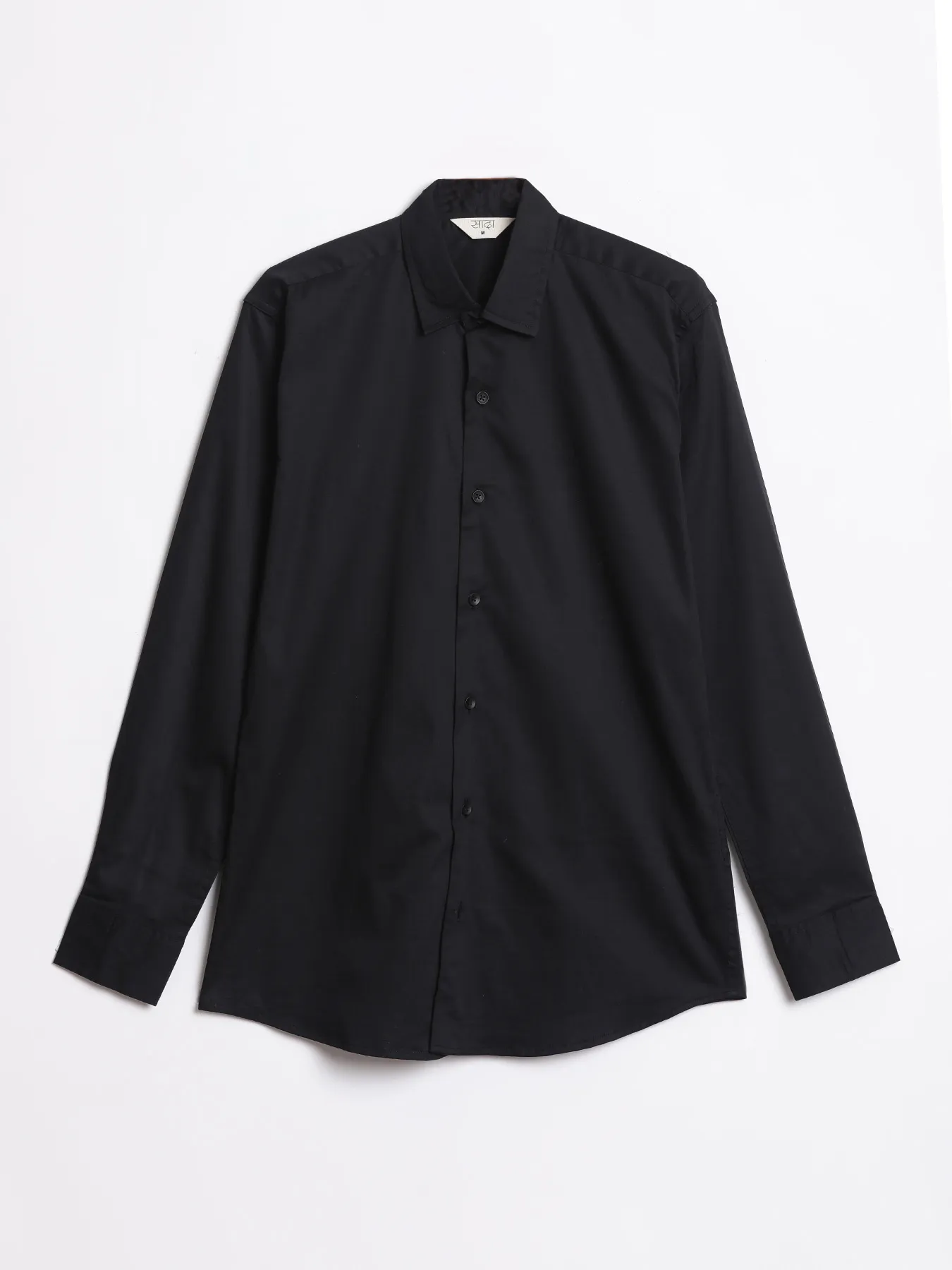 Men Black Formal Shirt - Image 11