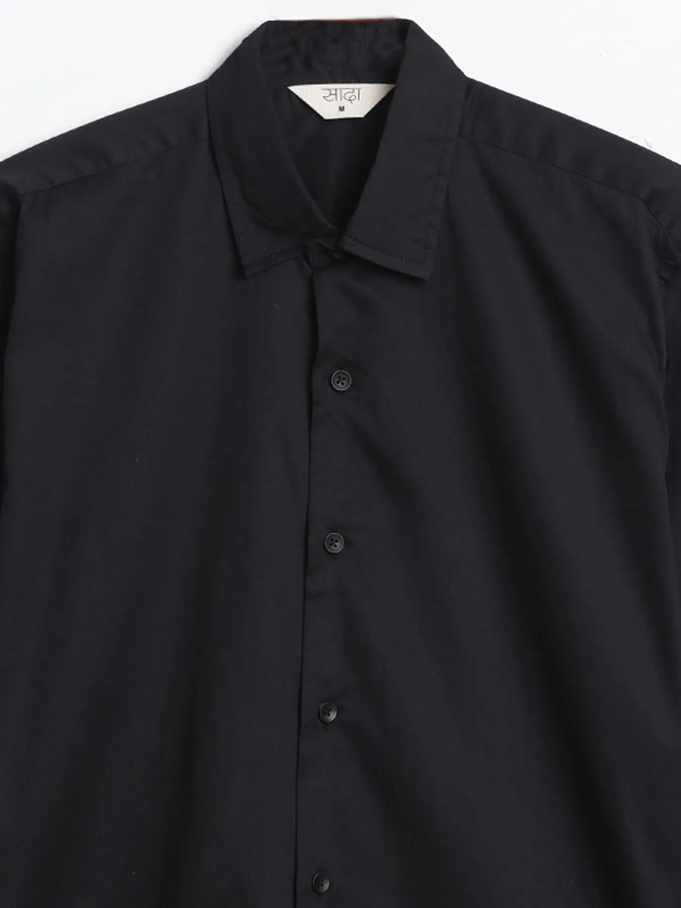 Men Black Formal Shirt - Image 12