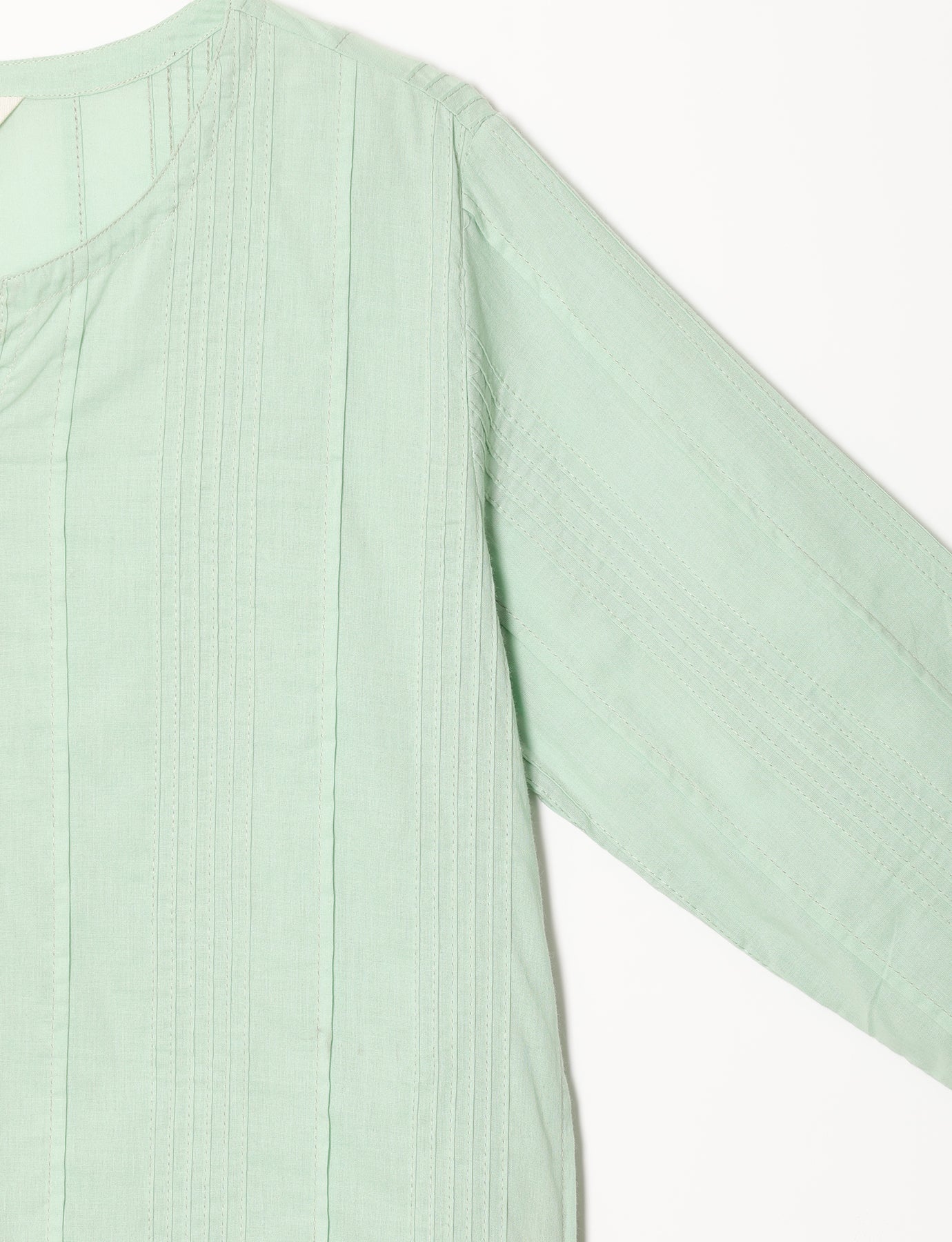 Women Mint Green Everyday Cotton Top - Image 9