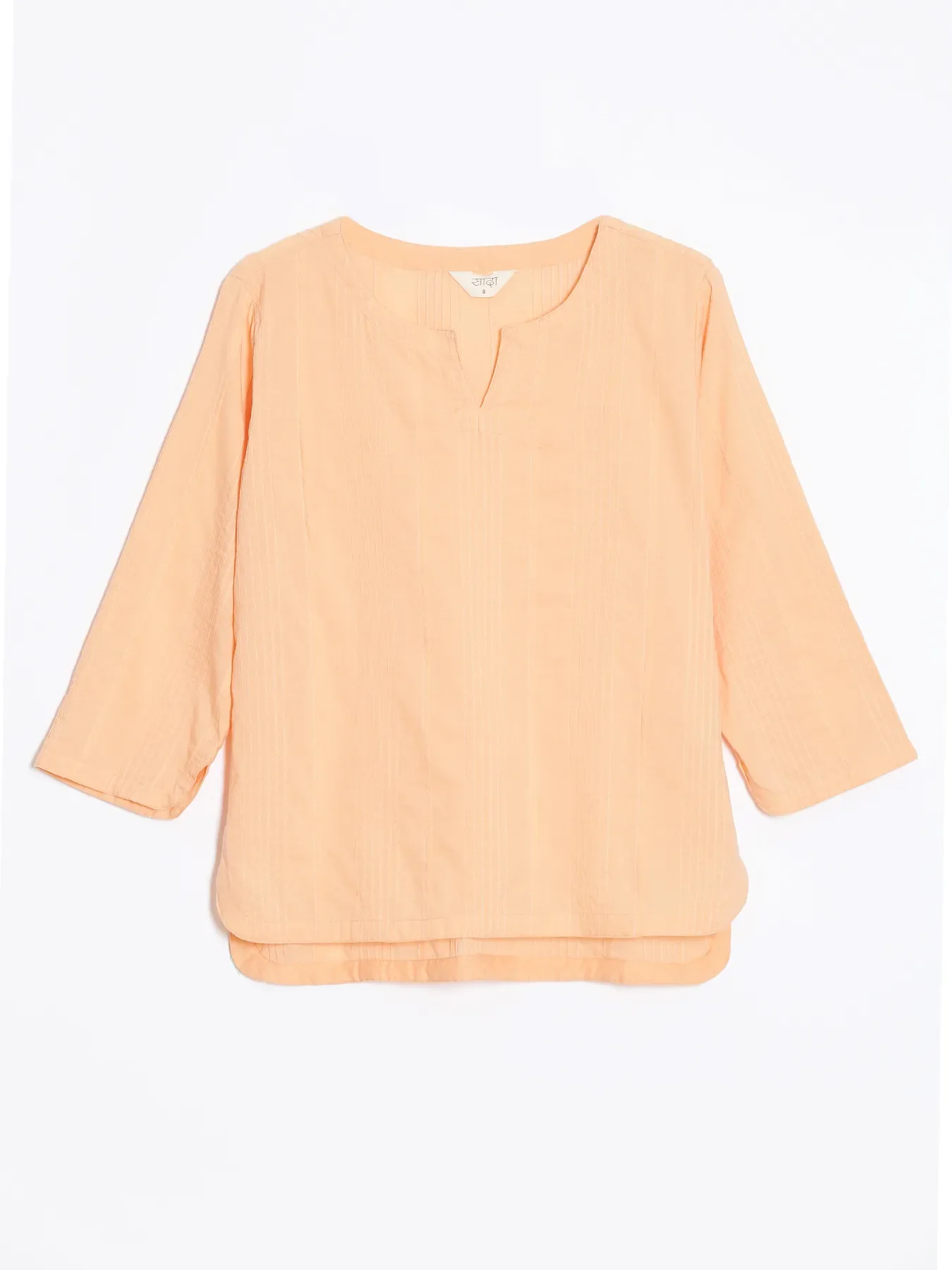 Women Peach Everyday Cotton Top - Image 12