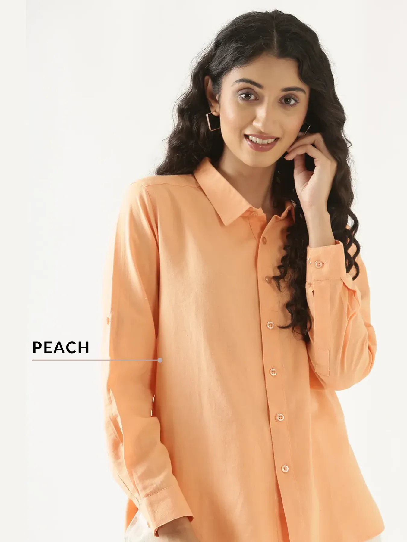 Pick Any 2 Women Airy-Linen Shirt - Image 11