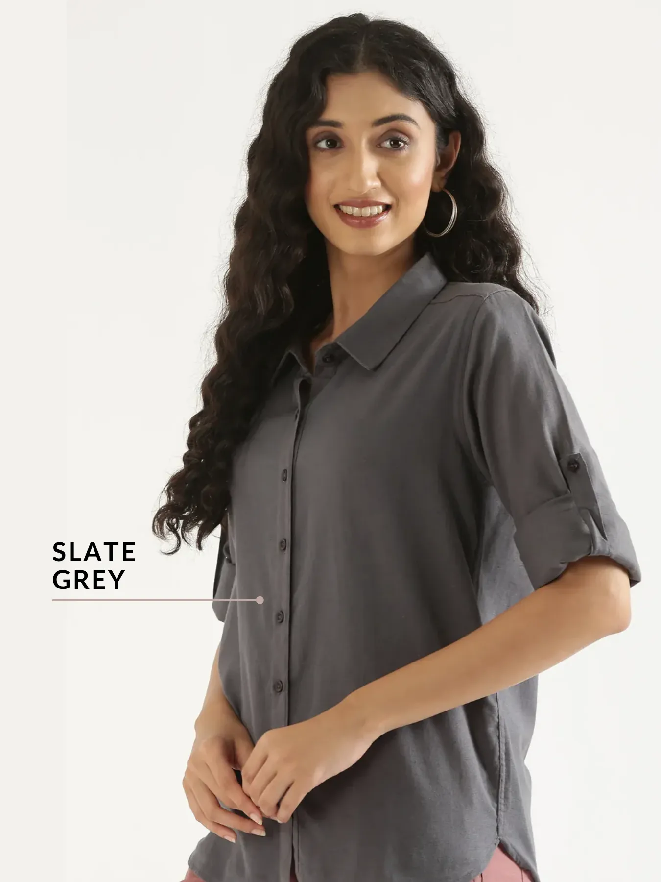 Pick Any 2 Women Airy-Linen Shirt - Image 14