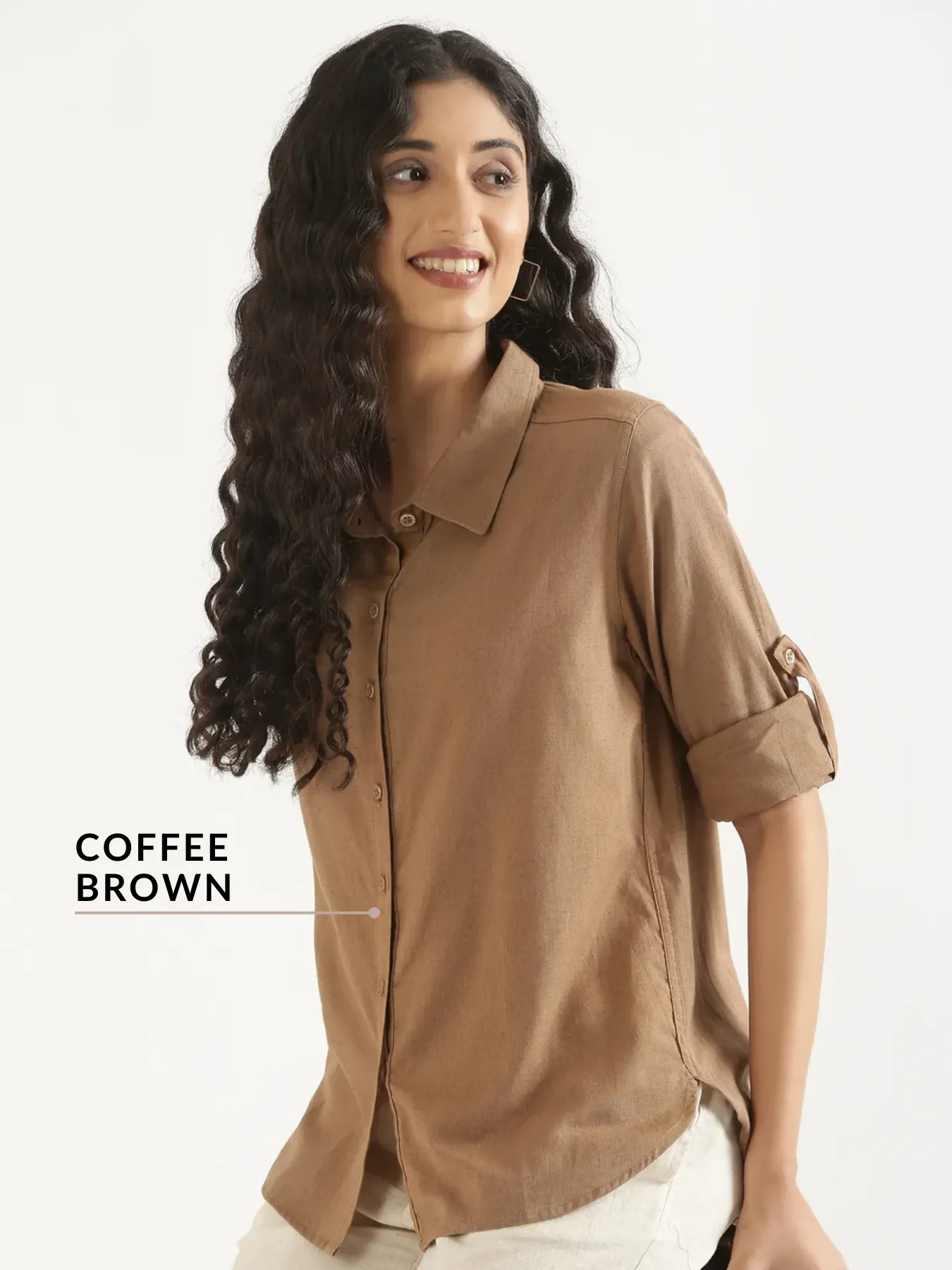 Pick Any 2 Women Airy-Linen Shirt - Image 6