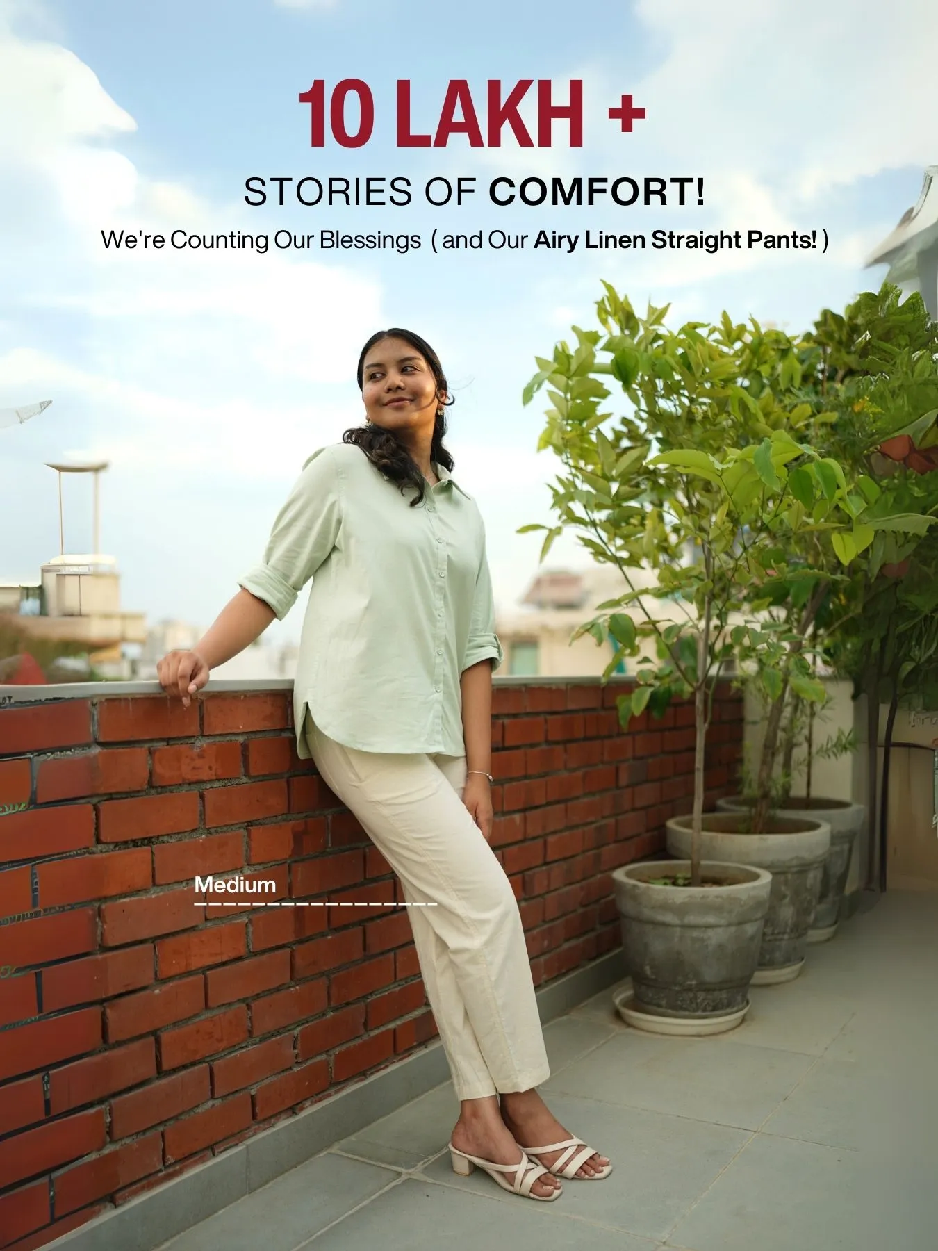Pick Any 3 Women Airy Linen Straight Pant - Image 14