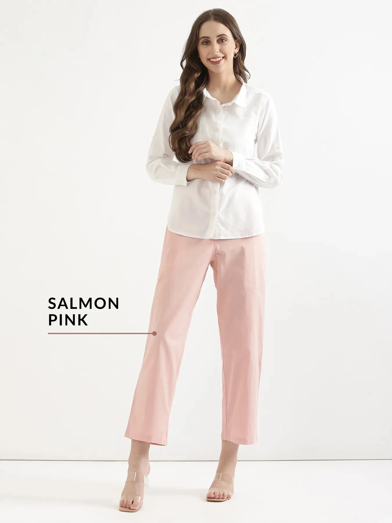 Pick Any 3 Women Airy Linen Straight Pant - Image 3