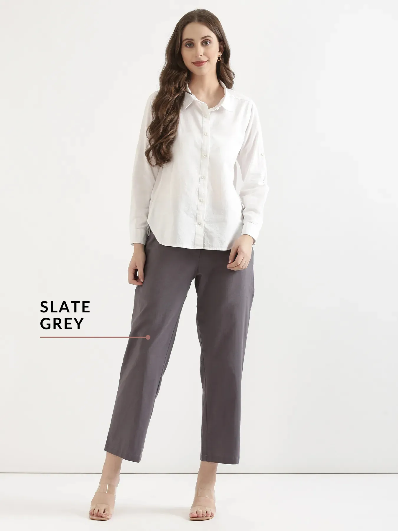 Pick Any 3 Women Airy Linen Straight Pant - Image 4