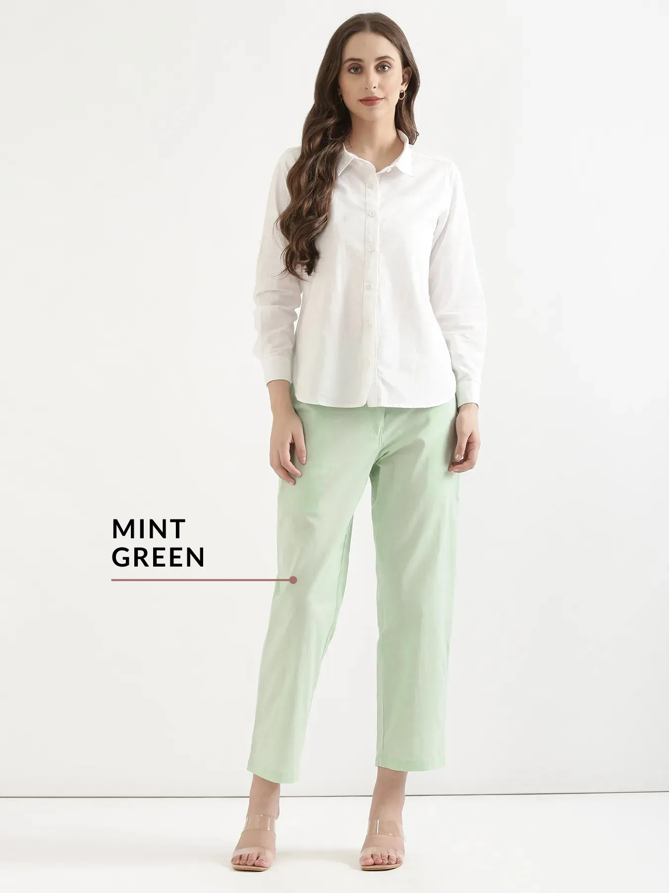 Pick Any 3 Women Airy Linen Straight Pant - Image 7