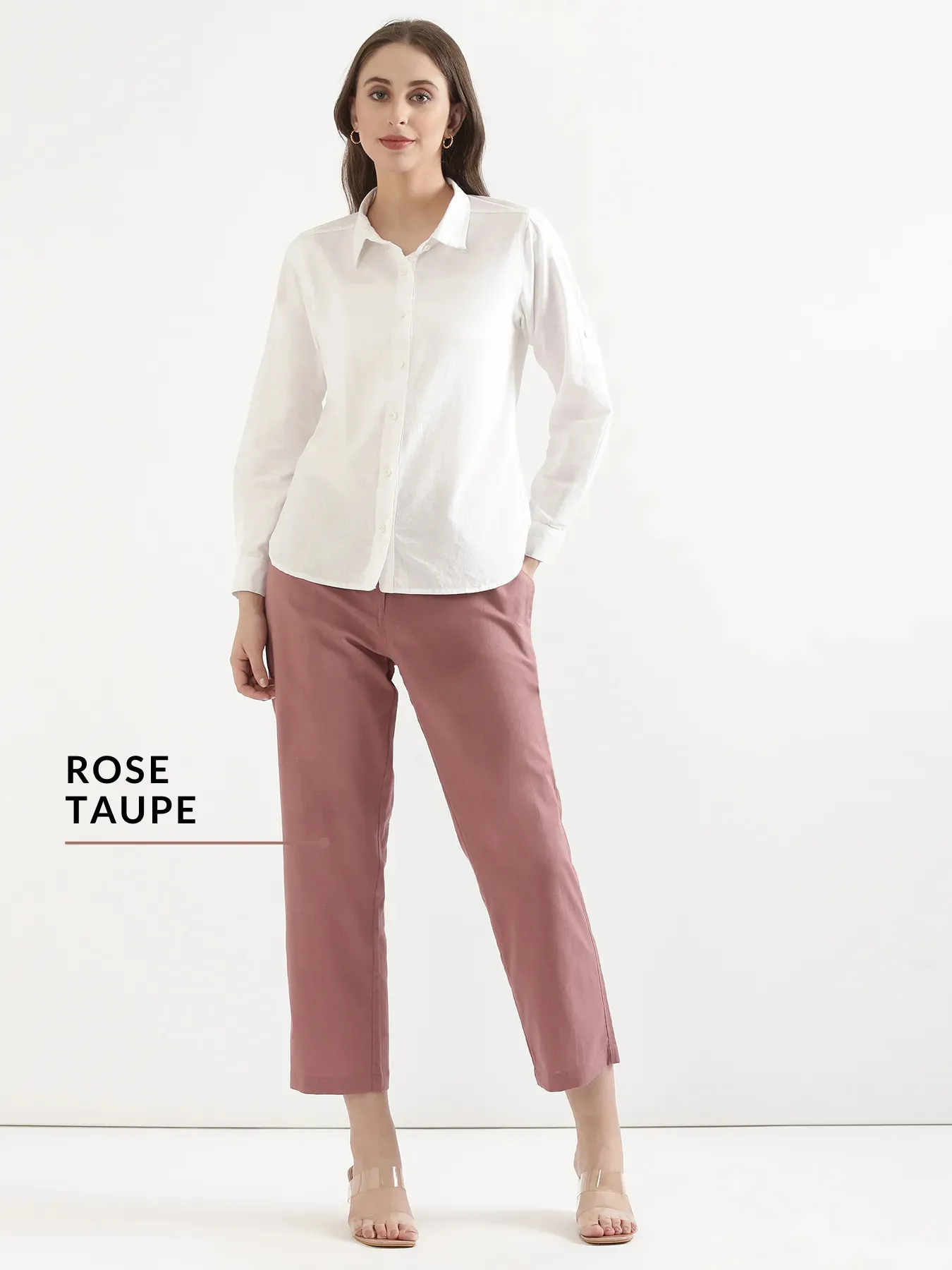 Pick Any 3 Women Airy Linen Straight Pant - Image 8