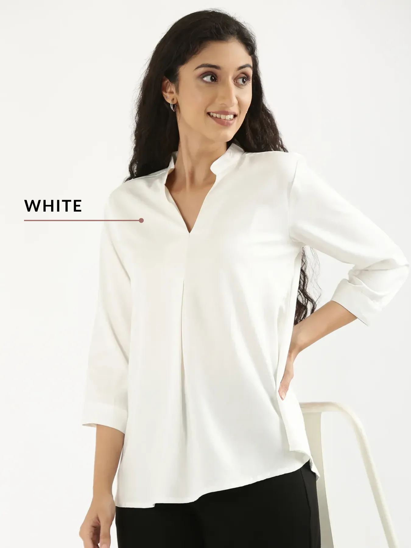 Pick Any 3 Women Viscose Pleated Top - Image 11