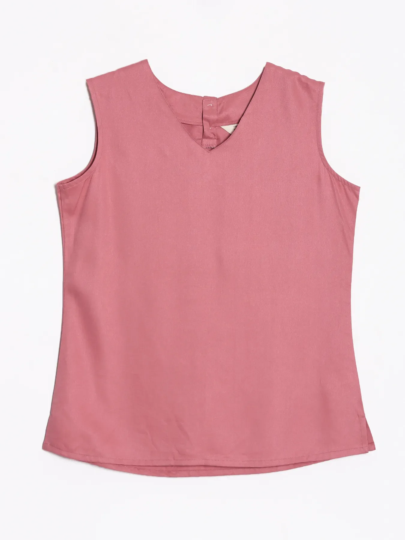Women Rose V-Neck Sleeveless Top - Image 11