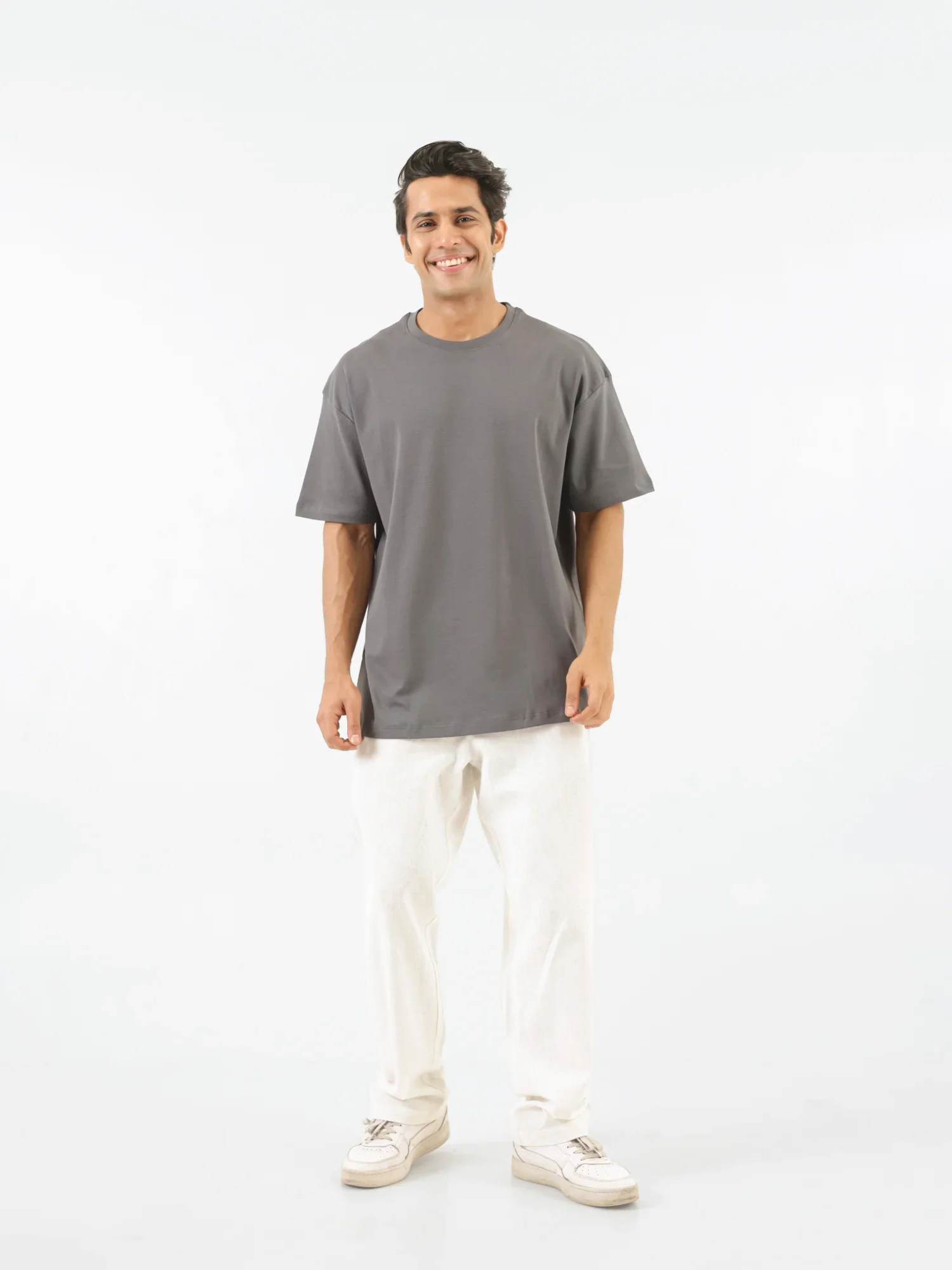 Unisex German Grey Oversized T-shirt - Image 6