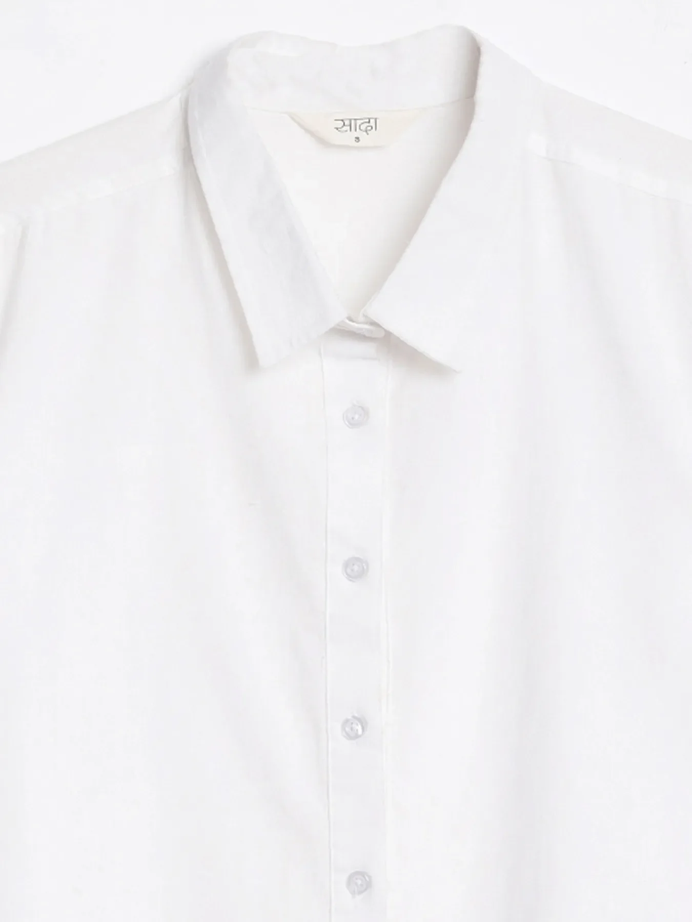 Women White Airy-Linen Shirt - Image 14