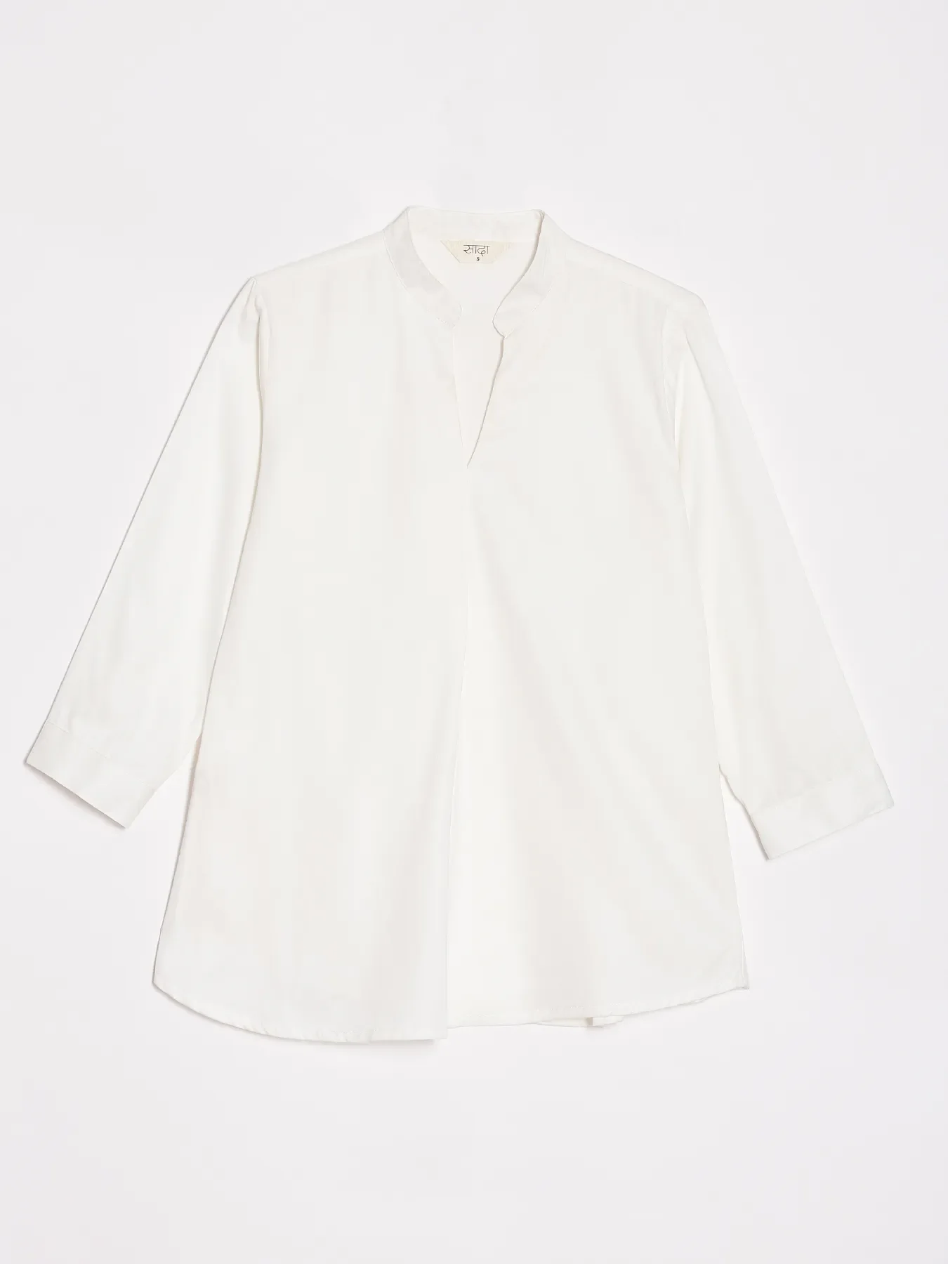 Women White Viscose Pleated Top - Image 11