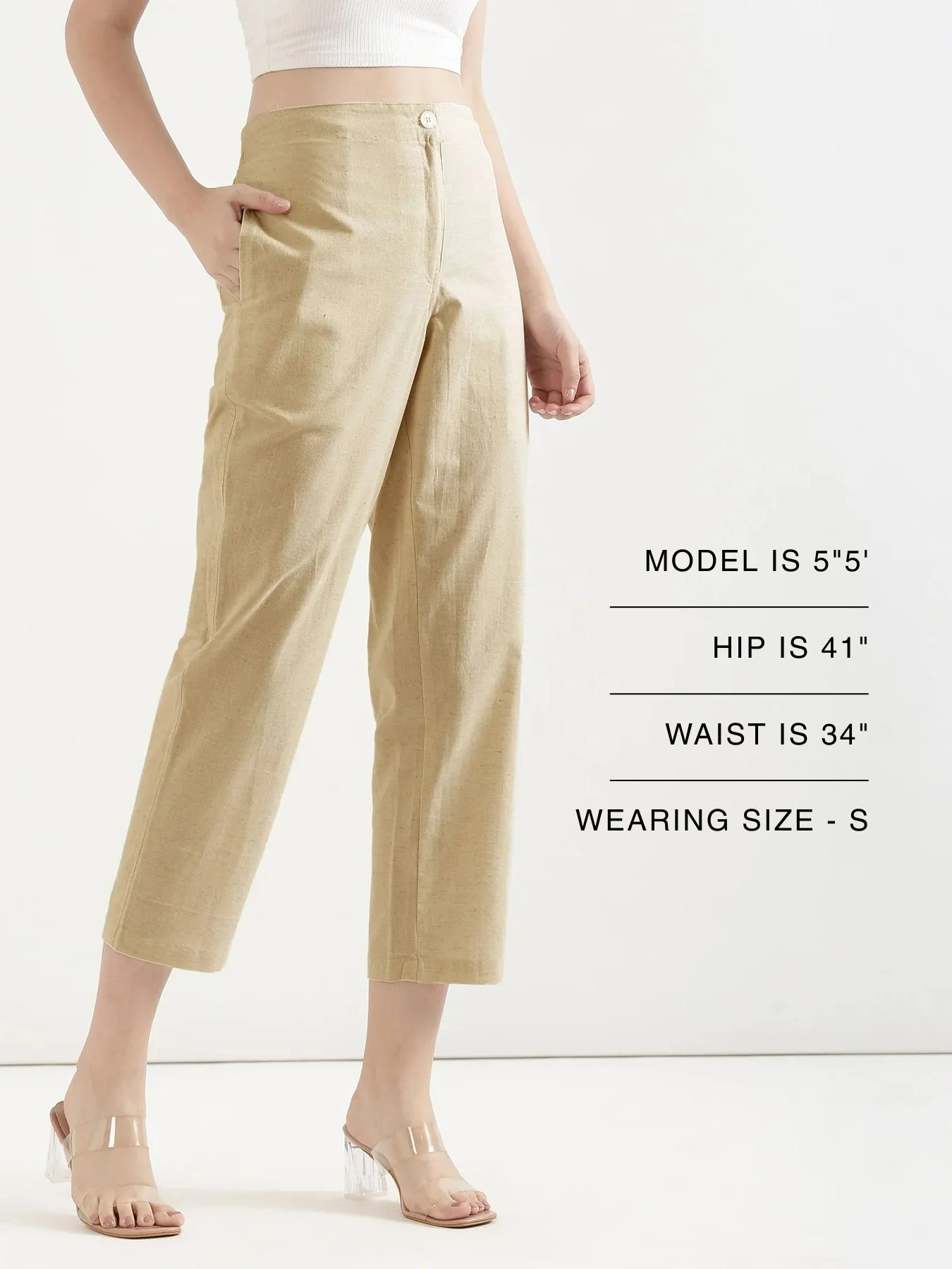 Women Fawn Airy Linen Straight Pants - Image 13
