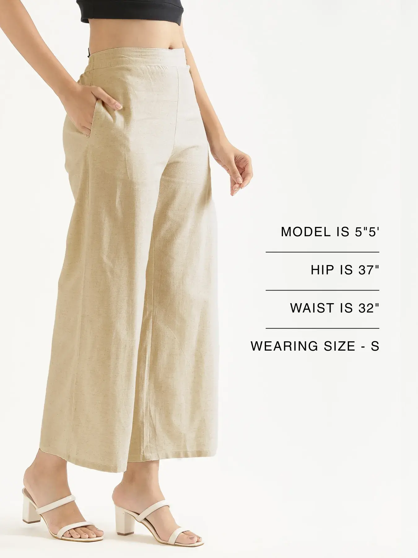 Women Fawn Airy Linen Wide Leg Pant - Image 10
