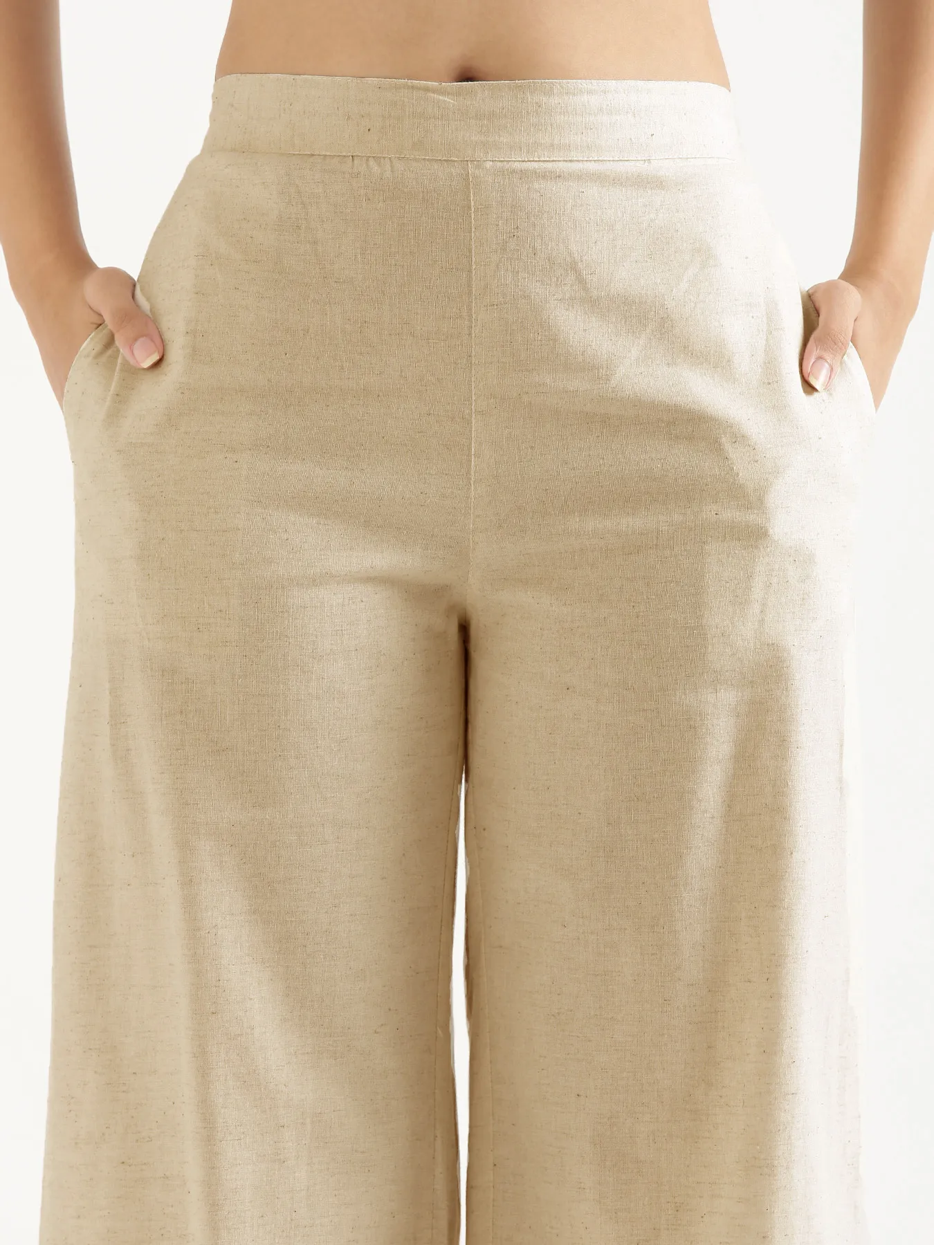Women Fawn Airy Linen Wide Leg Pant - Image 5