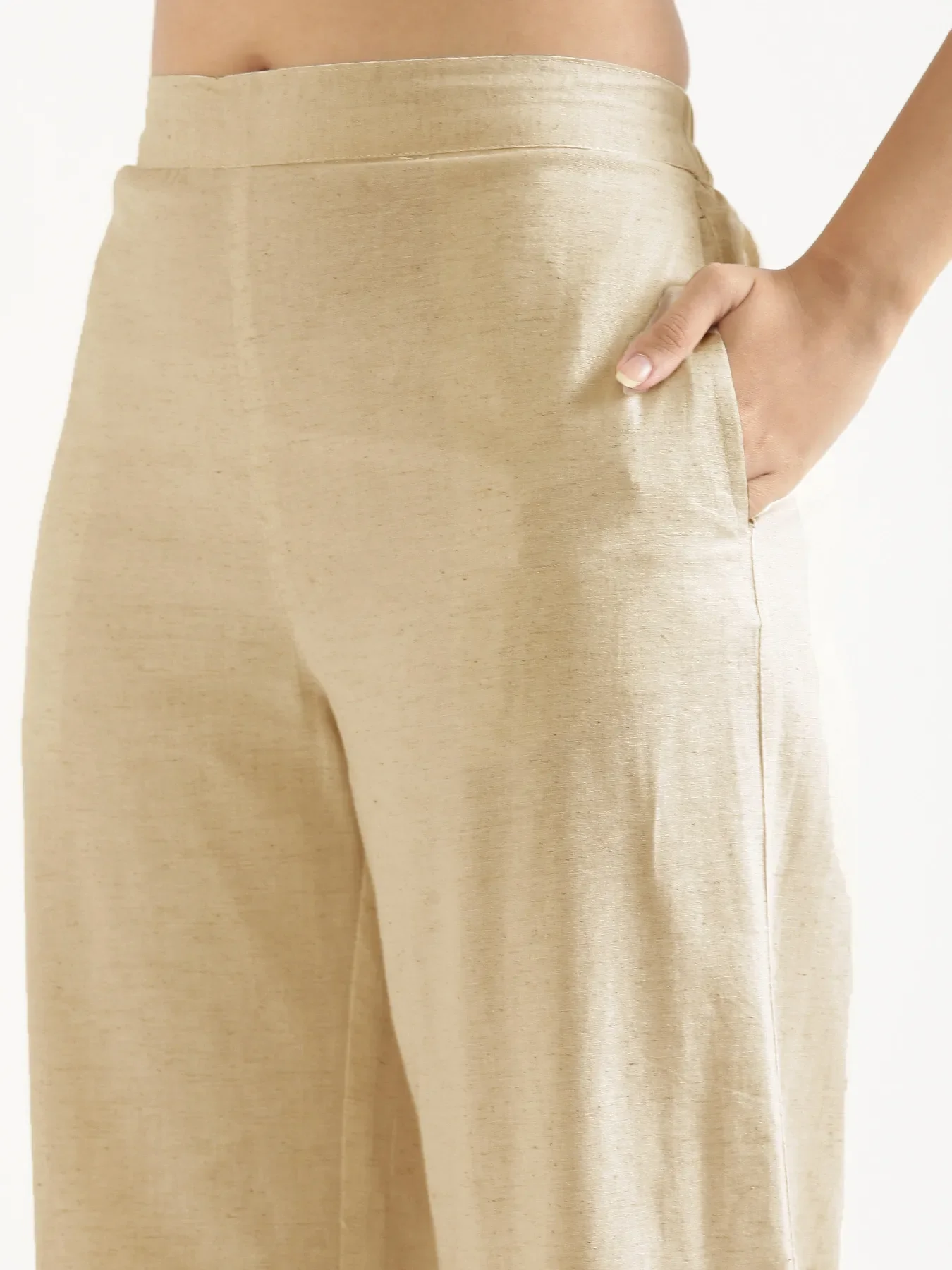 Women Fawn Airy Linen Wide Leg Pant - Image 6