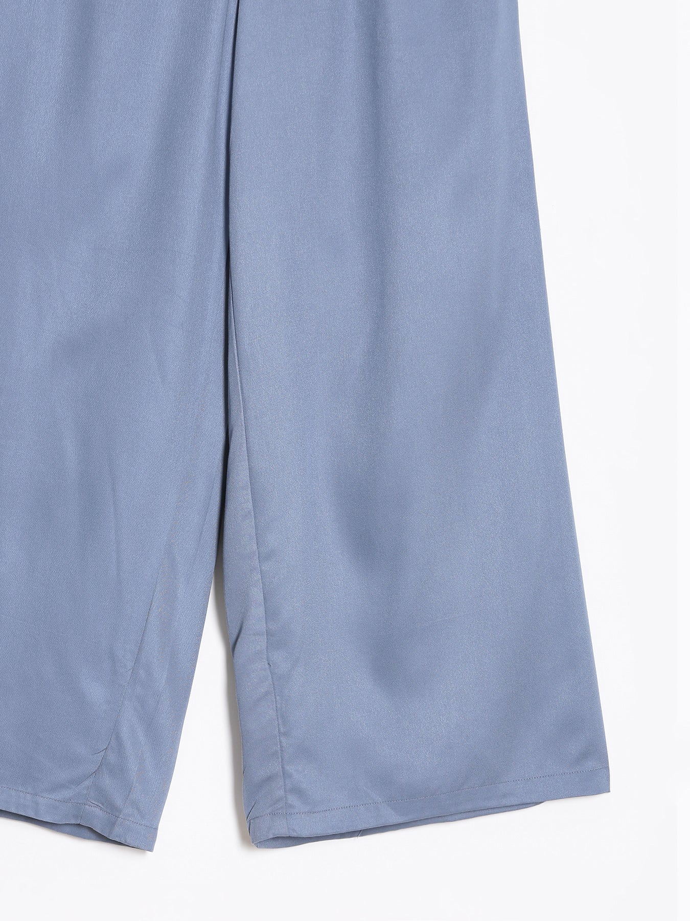 Women Plus Size English Blue Viscose Palazzo Pant - Image 11
